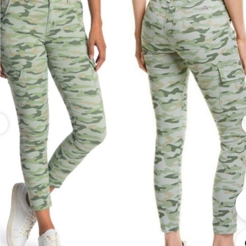 JOE’S Jeans The Icon Soft Olive Green Camo Ankle Cut Jean
